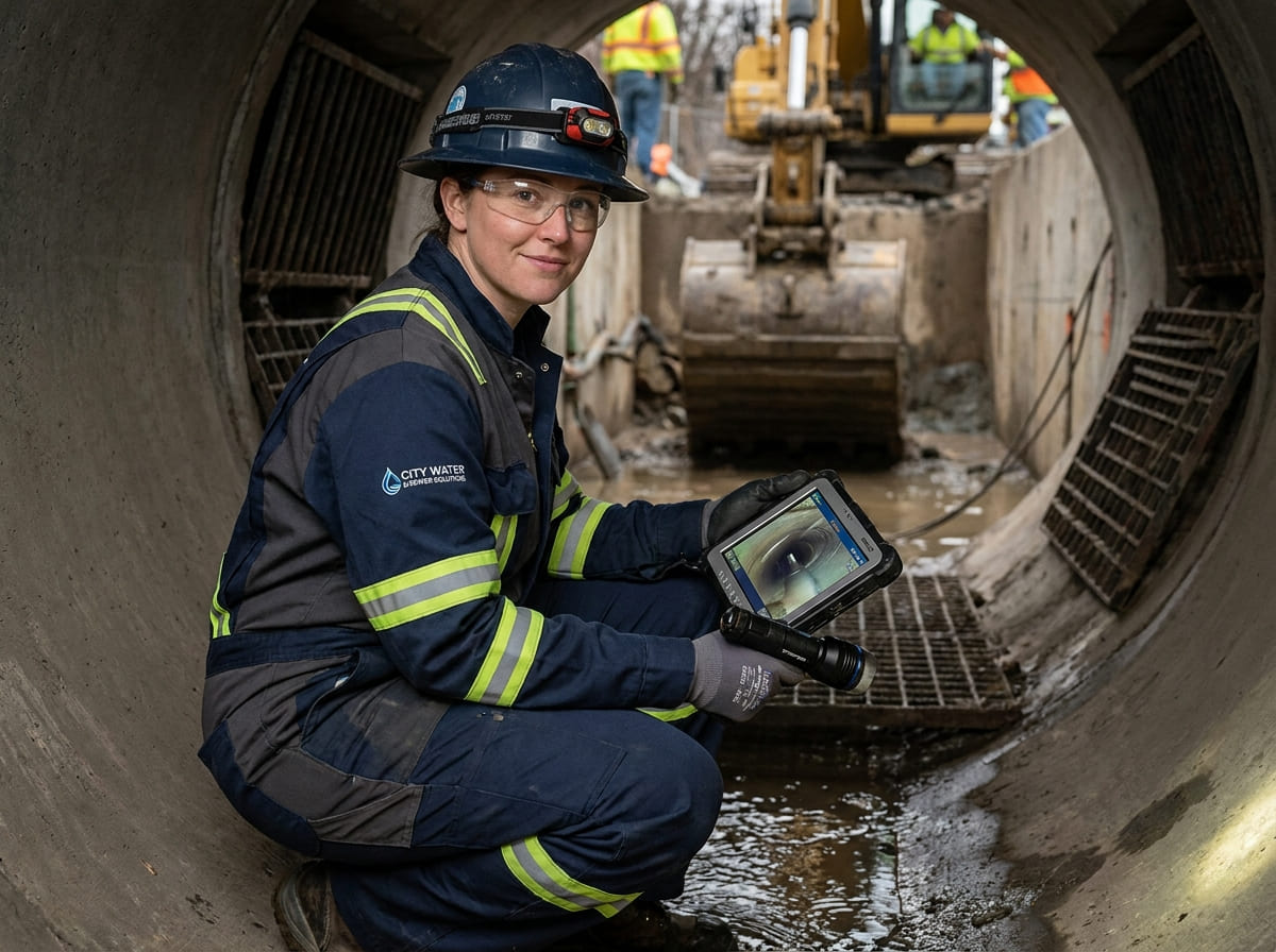 Sewer Line Inspection & Replacement in Maryville